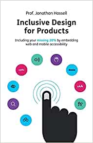 Book cover of Inclusive Design for Products by Prof Jonathan Hassel